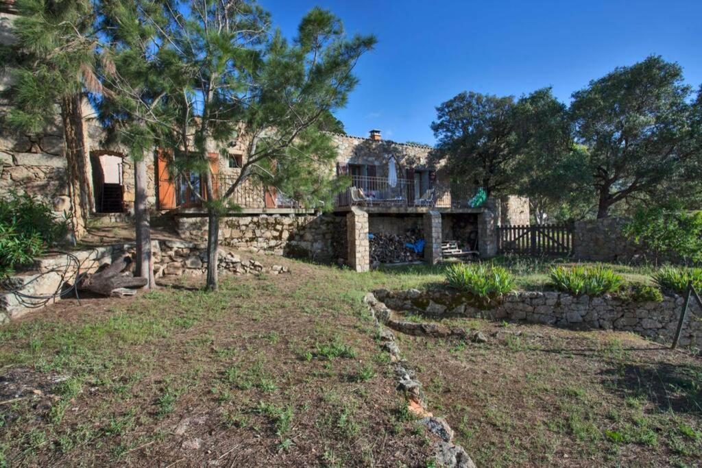 Villa Bodri, Maison En Pierre Avec Vue Mer Et Piscine Chauffee L'Ile-Rousse  Bagian luar foto