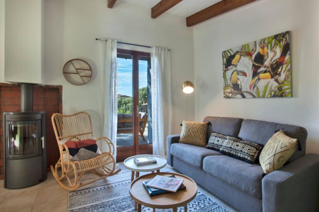 Villa Bodri, Maison En Pierre Avec Vue Mer Et Piscine Chauffee L'Ile-Rousse  Bagian luar foto